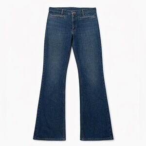 Buckle 33x30 Classic Blue Flared Women Jeans